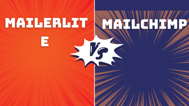 MailerLite vs MailChimp 2024 which is the Best product email marketing tool?